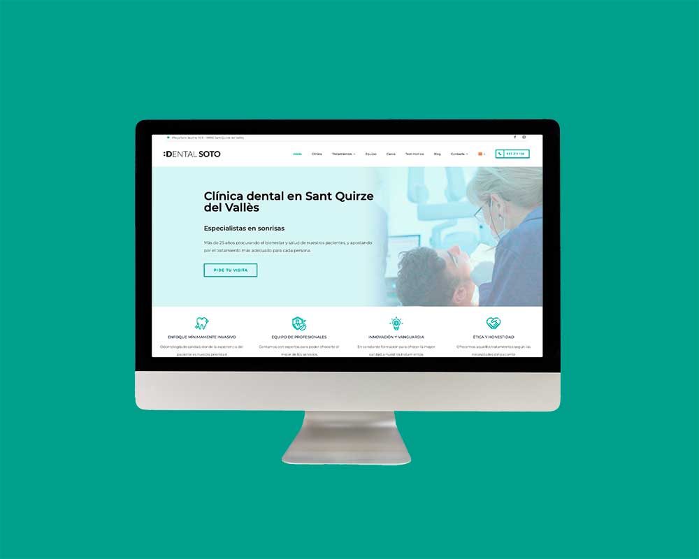 diseño-web-dental-soto-sant-quirze-del-valles-marc-cliville